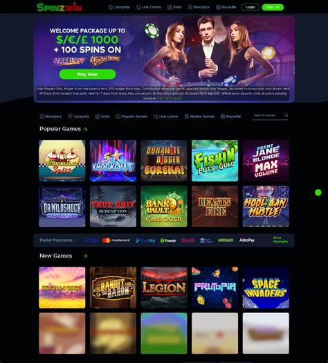 spinandwin casino|spinzwin log in.